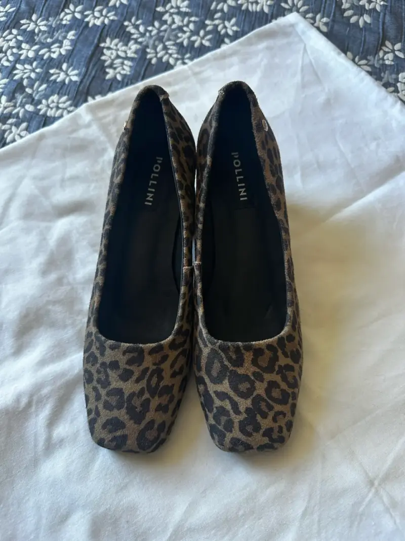 Zapatos de tacón Pollini con estampado animal print - 1