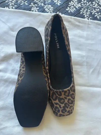 Zapatos de tacón Pollini con estampado animal print - miniatura 2