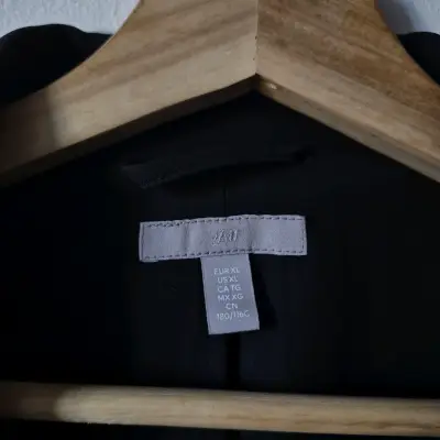 Blazer negro de mujer talla XL - miniatura 2