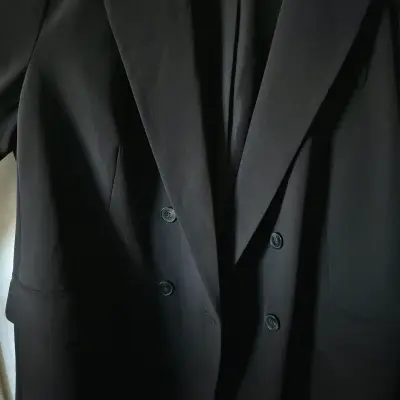 Blazer negro de mujer talla XL - miniatura 3