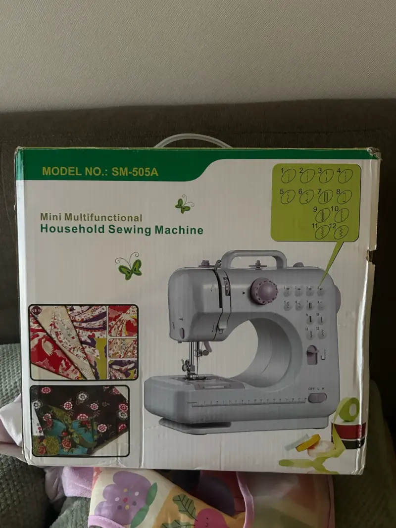 Máquina de Coser Multifuncional Mini SM-505A - 1