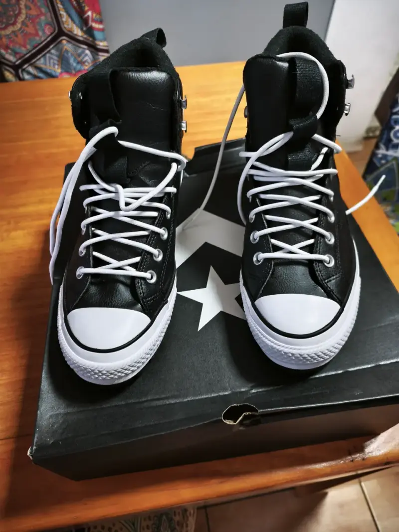 Zapatillas Converse Hiker Boot  de cuero unisex