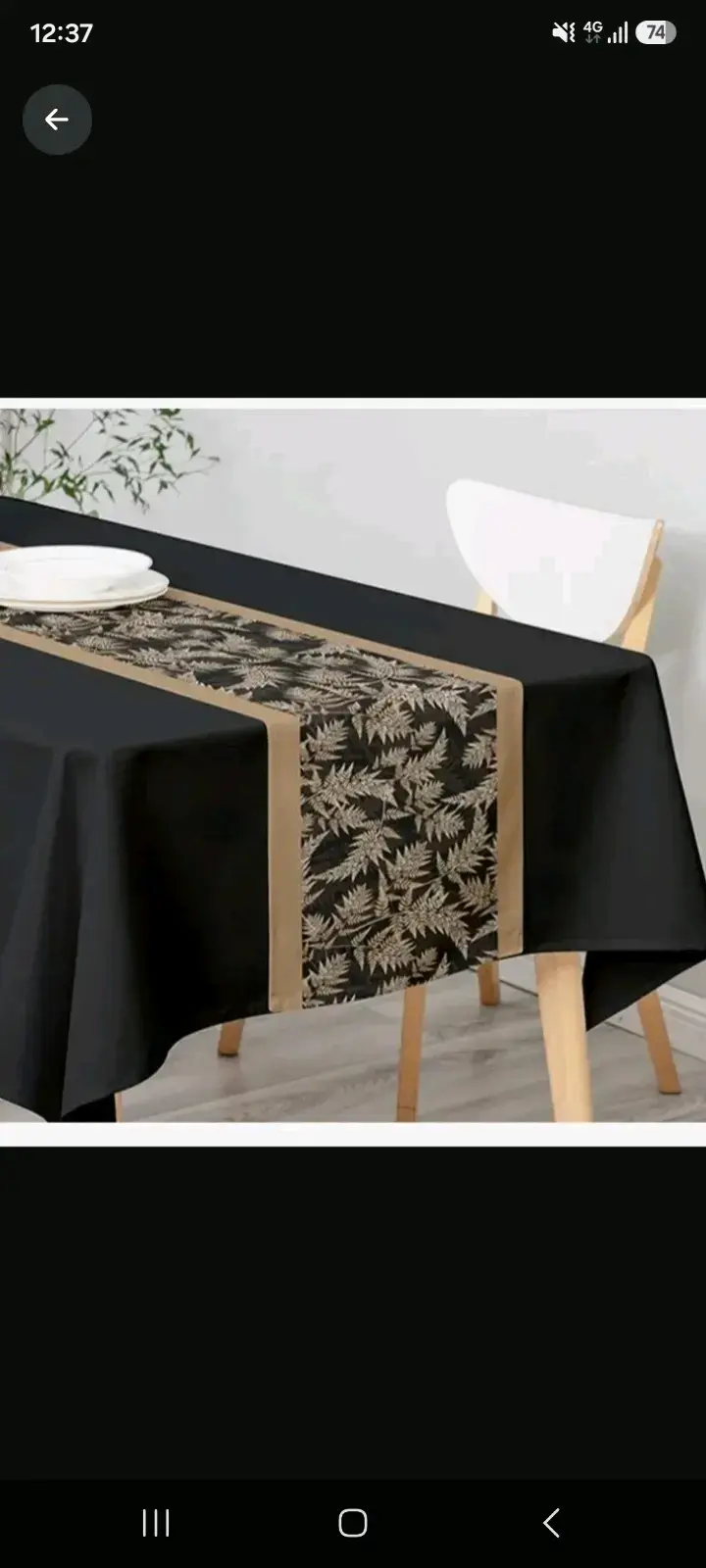 Mantel con Camino de mesa
