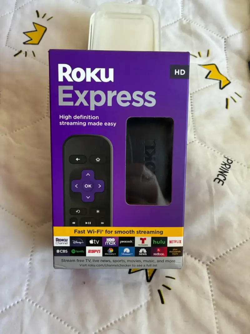 Roku Express HD Streaming Media Player - 1