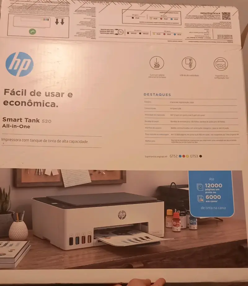 Impresora HP Smart Tank 520 All-in-One - 1