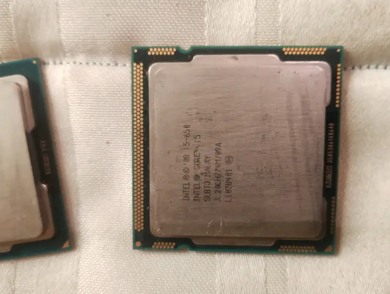 Procesador Intel Core i5-650 3.20GHz usado