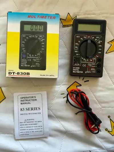 Multímetro digital DT-830B con cables de prueba - miniatura 2