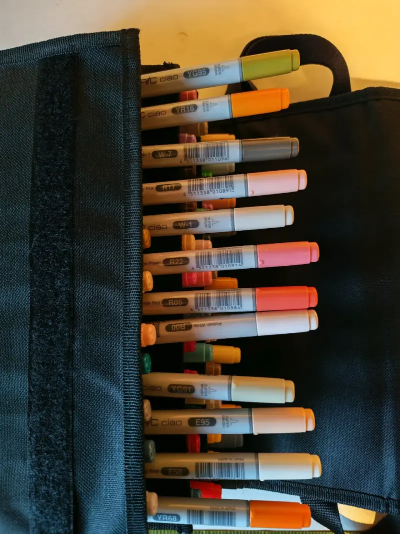 Set de marcadores Copic Ciao con estuche - 1