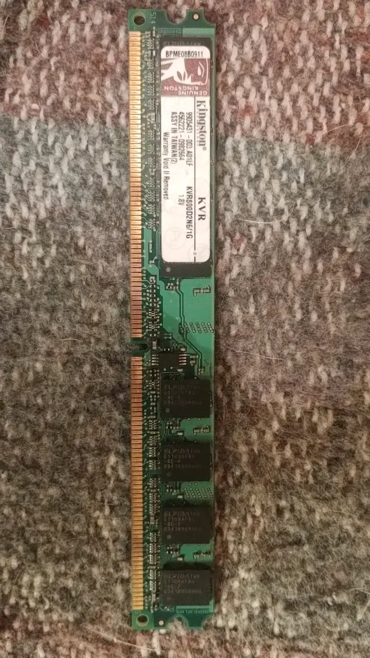 Memoria RAM Kingston 1GB DDR2