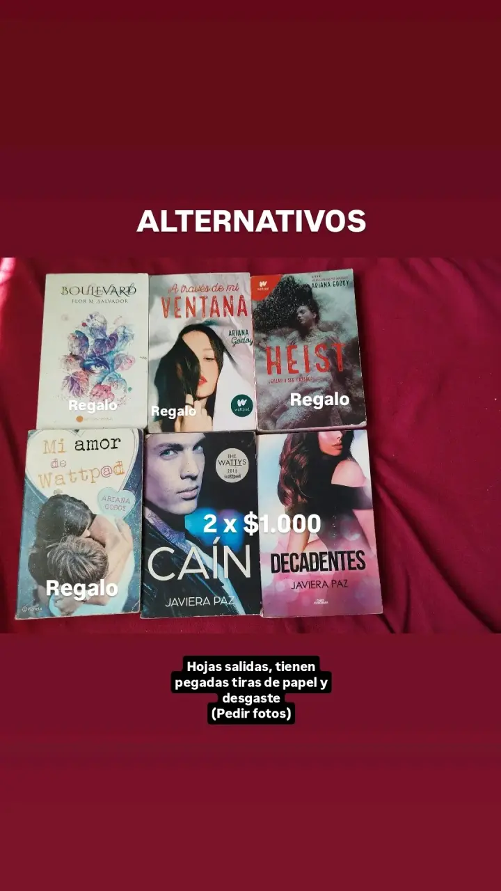 Regalo libros juveniles con detalles