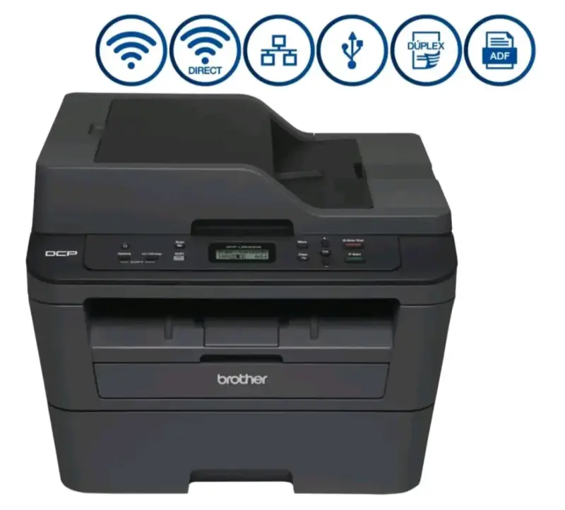 Multifuncional Brother DCP-L2540DW, WiFi, bl/negro - 1