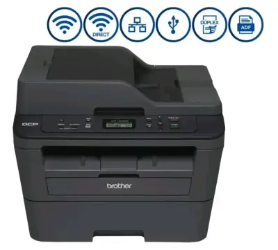 Multifuncional Brother DCP-L2540DW, WiFi, bl/negro - miniatura 1