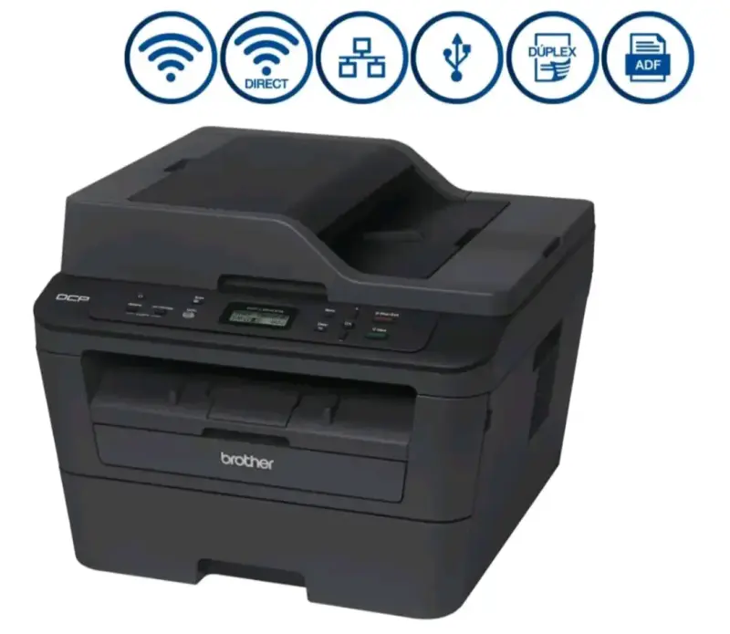 Multifuncional Brother DCP-L2540DW, WiFi, bl/negro - 2