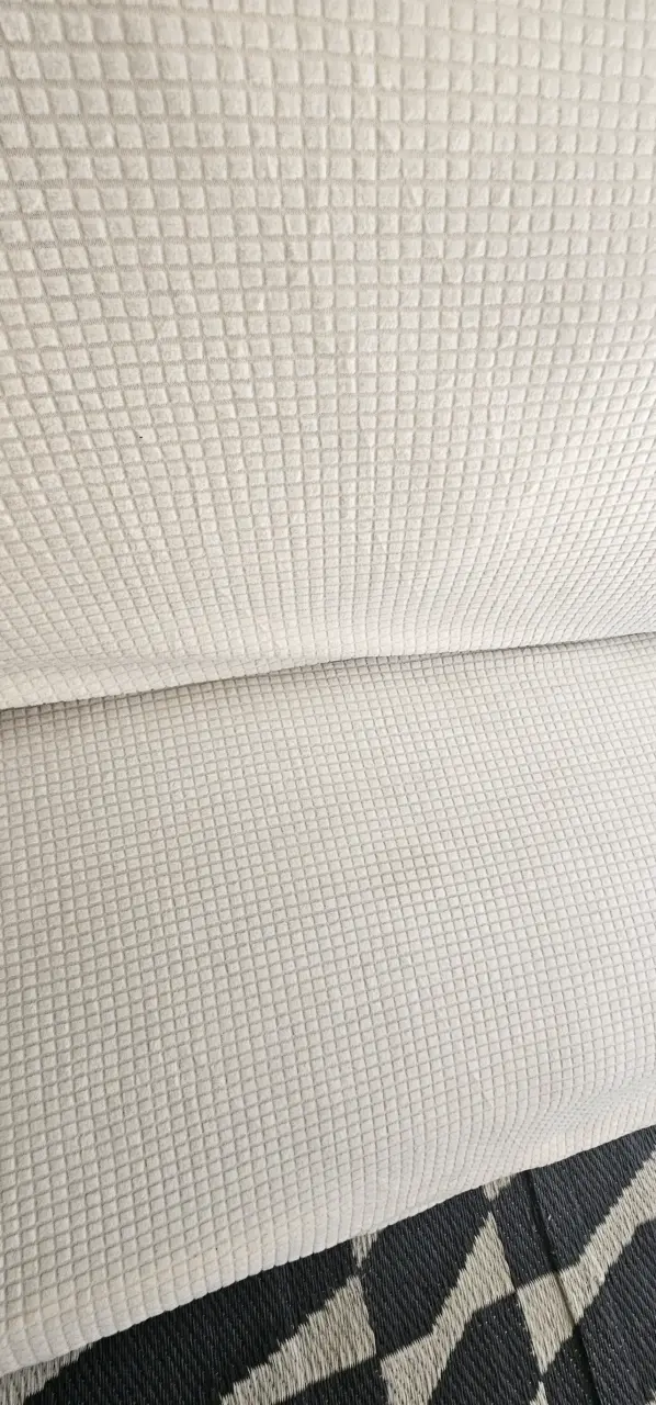 Funda para sofá 3 cuerpos textura gruesa beige - 4