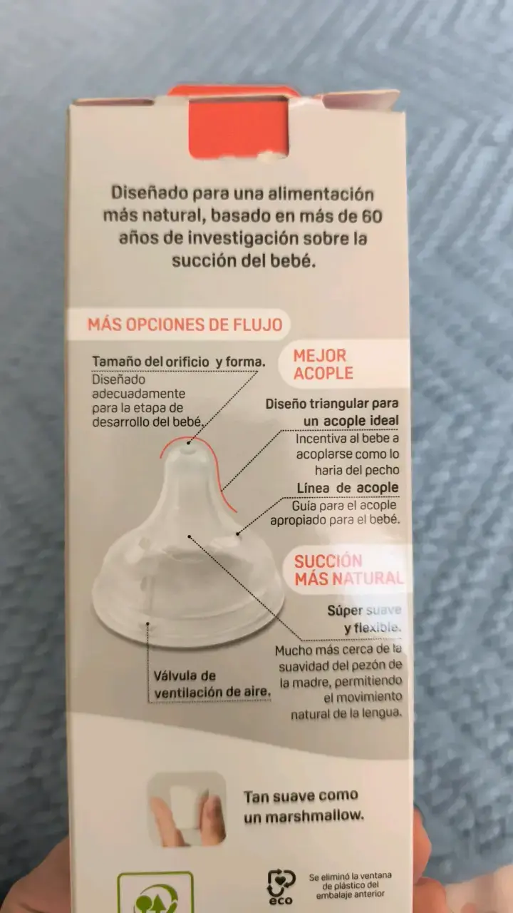 Biberón Pigeon SoftTouch 240ml Anticólico - 3