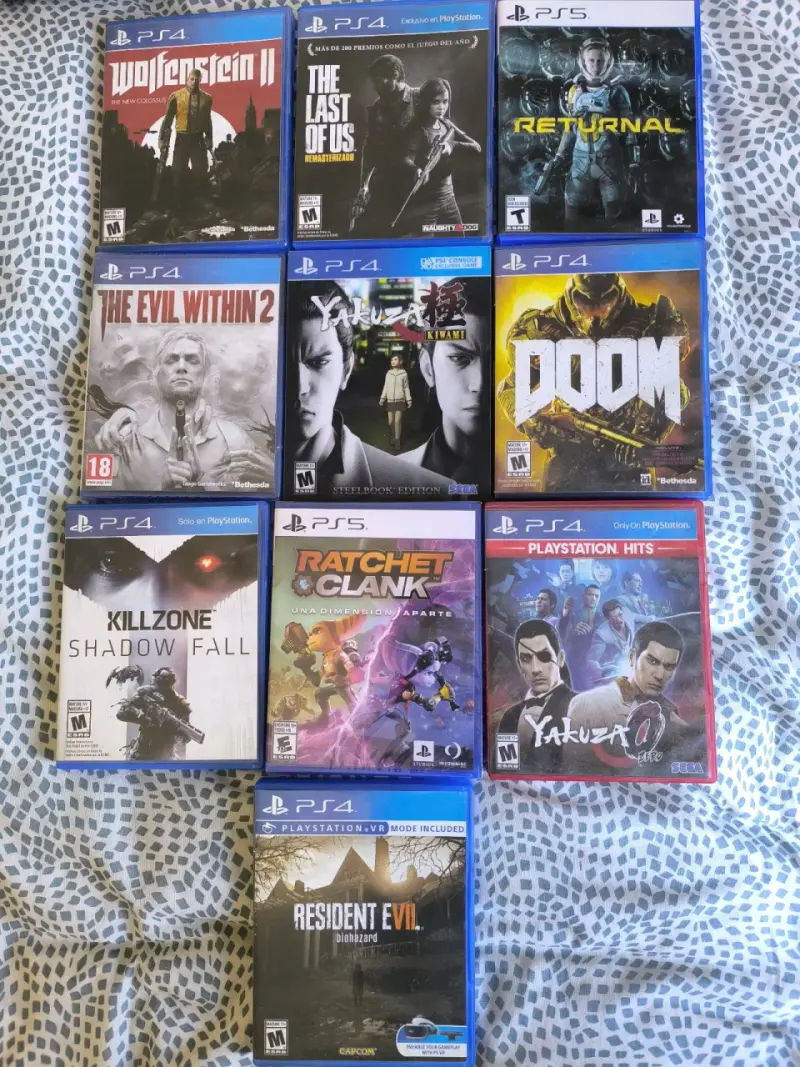 Juegos PS4 y PS5