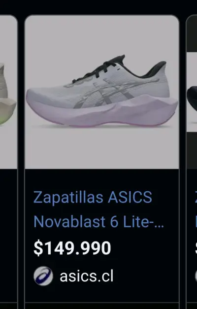 Zapatillas Asics Novablast 6 Mujer - miniatura 3