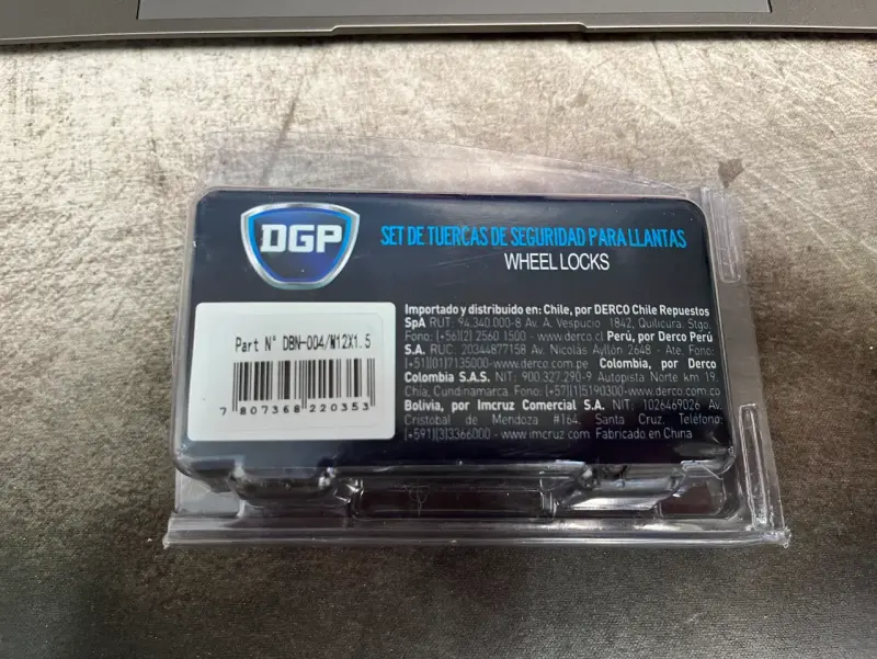 Tuercas De Seguridad Premium DGP M12x1.5 - 3