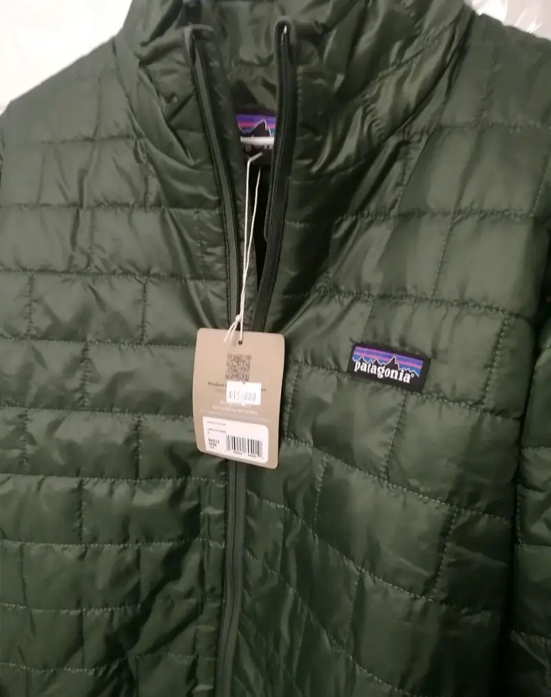 Chaqueta Patagonia verde, hombre, nueva - 1