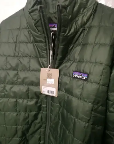 Chaqueta Patagonia verde, hombre, nueva - miniatura 1
