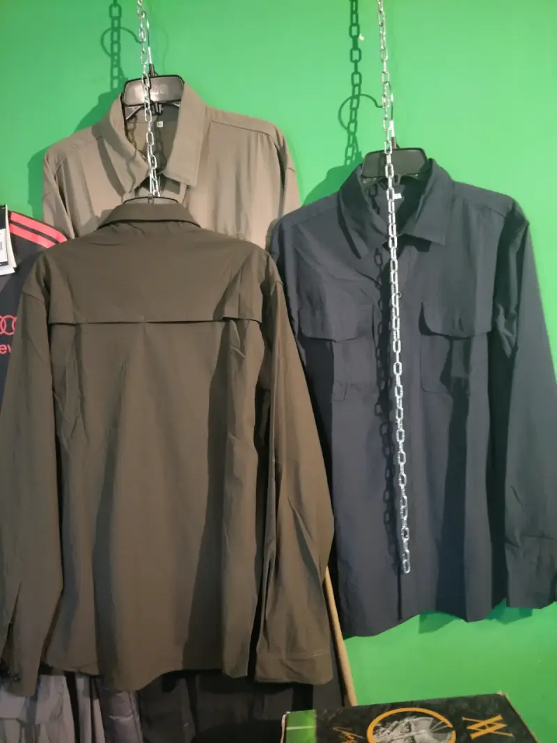 Camisa táctica para hombre color verde - 1
