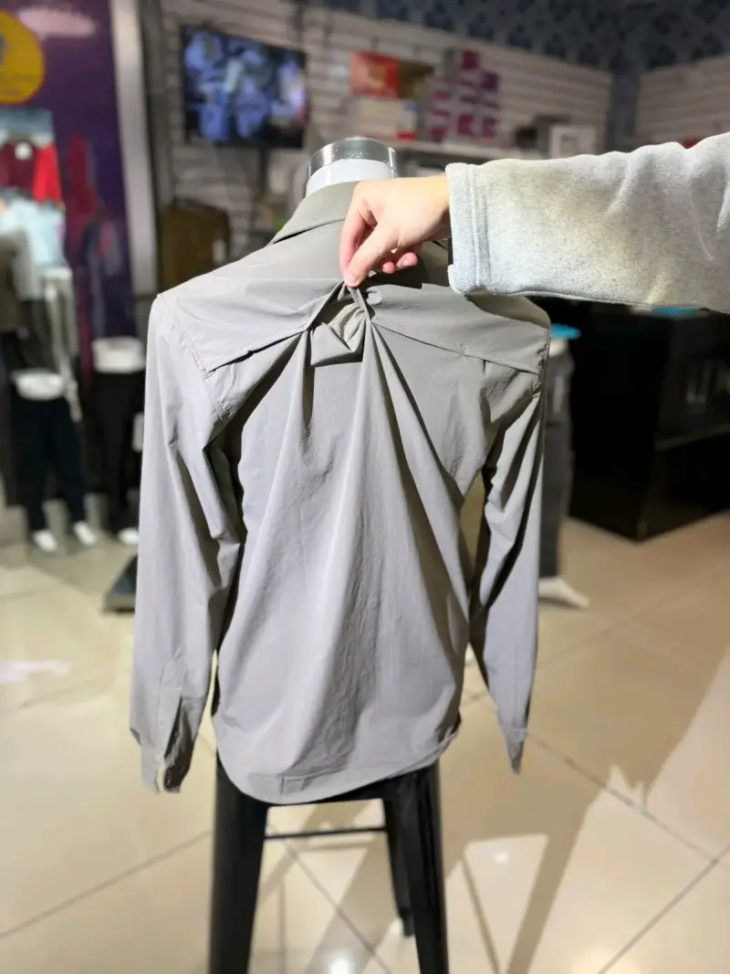 Camisa táctica para hombre color verde - 5