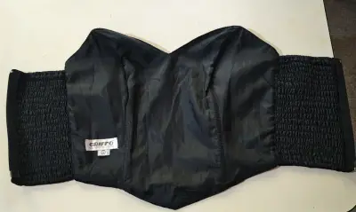 Corset negro con cierre y elástico - miniatura 3