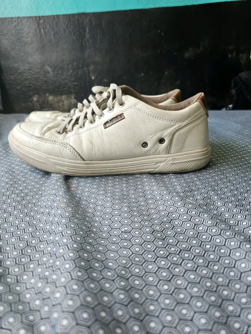 Zapatillas casuales blancas Pegada para hombre - 2