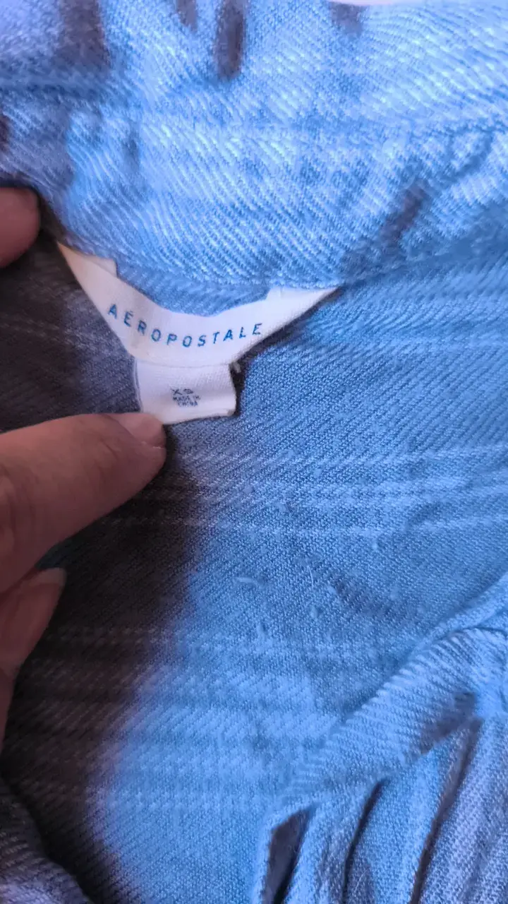 Camisa azul de mujer Aeropostale - 2