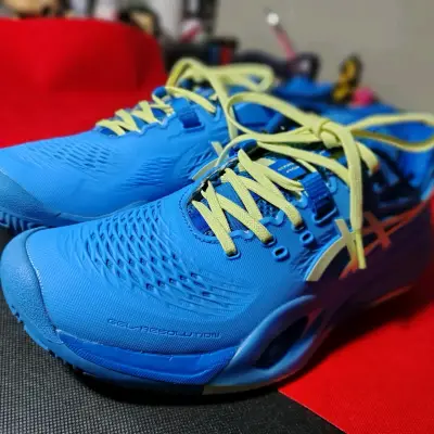 Zapatillas deportivas Asics Gel Resolution azul - miniatura 1