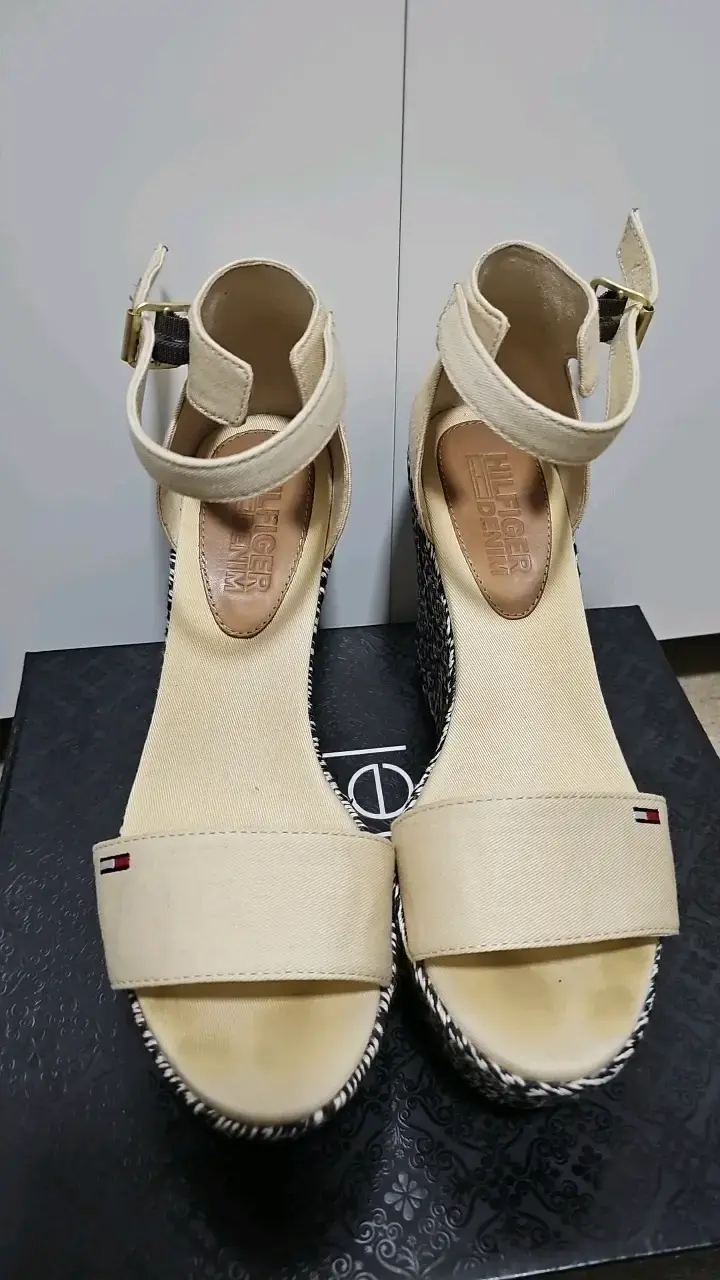 Sandalias de cuña beige Tommy Hilfiger - 2