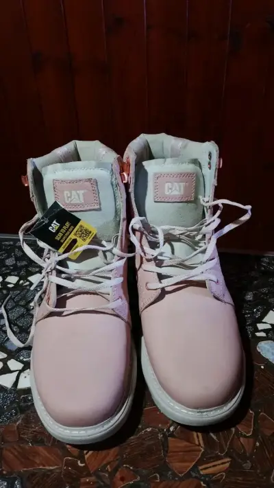 Botas rosadas CAT para mujer - miniatura 1