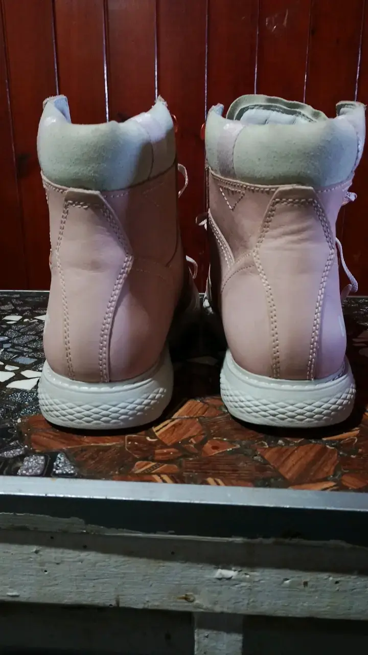 Botas rosadas CAT para mujer - 4