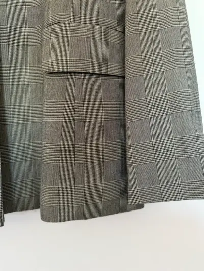 Blazer de mujer Apology a cuadros gris - miniatura 2