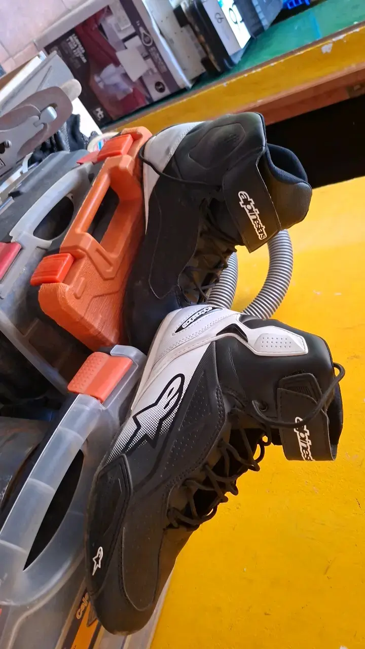 Botas de moto Alpinestars Faster-3 negras - 1