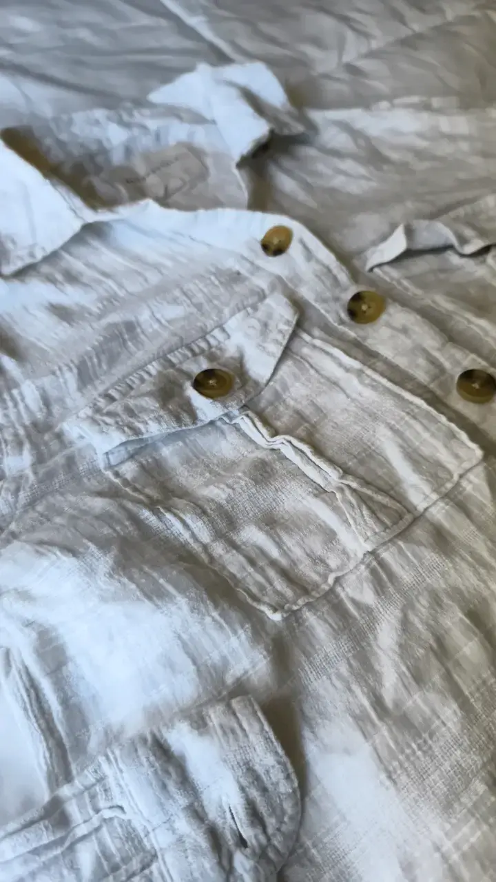Blusa corta blanca Aeropostale para mujer - 2