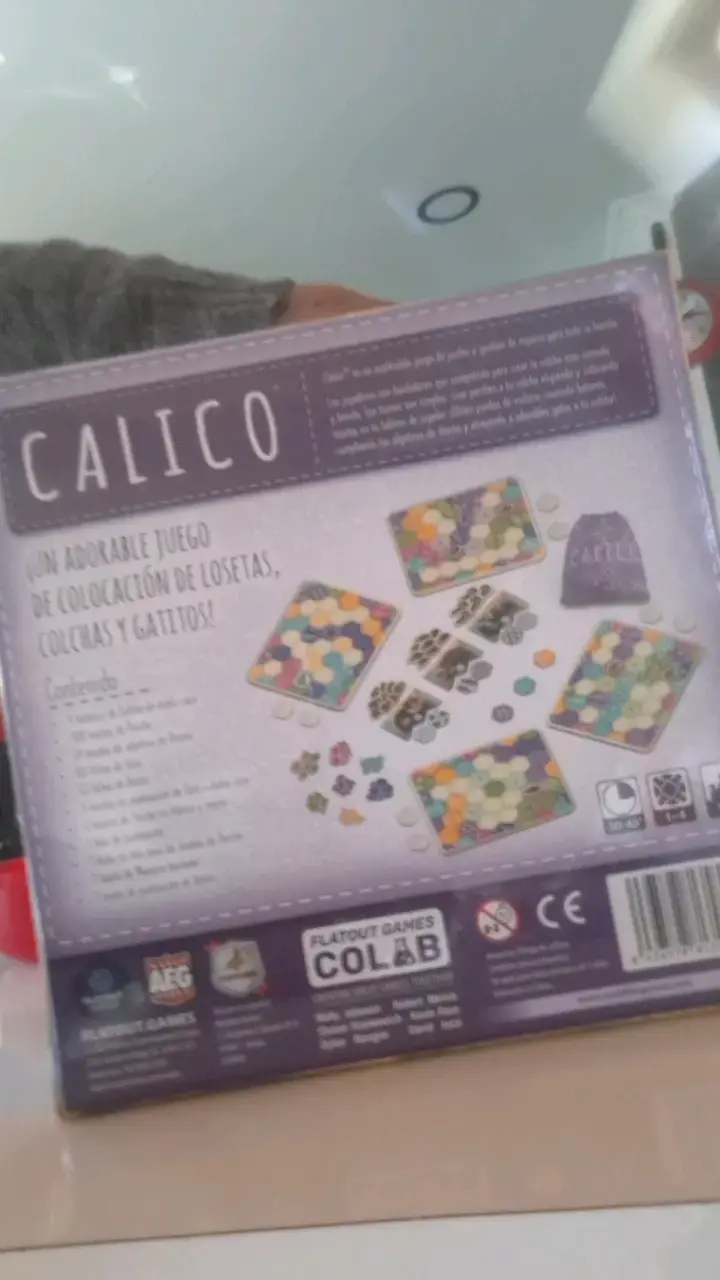 Juego de Mesa Calico con Gatos y Colores - 2