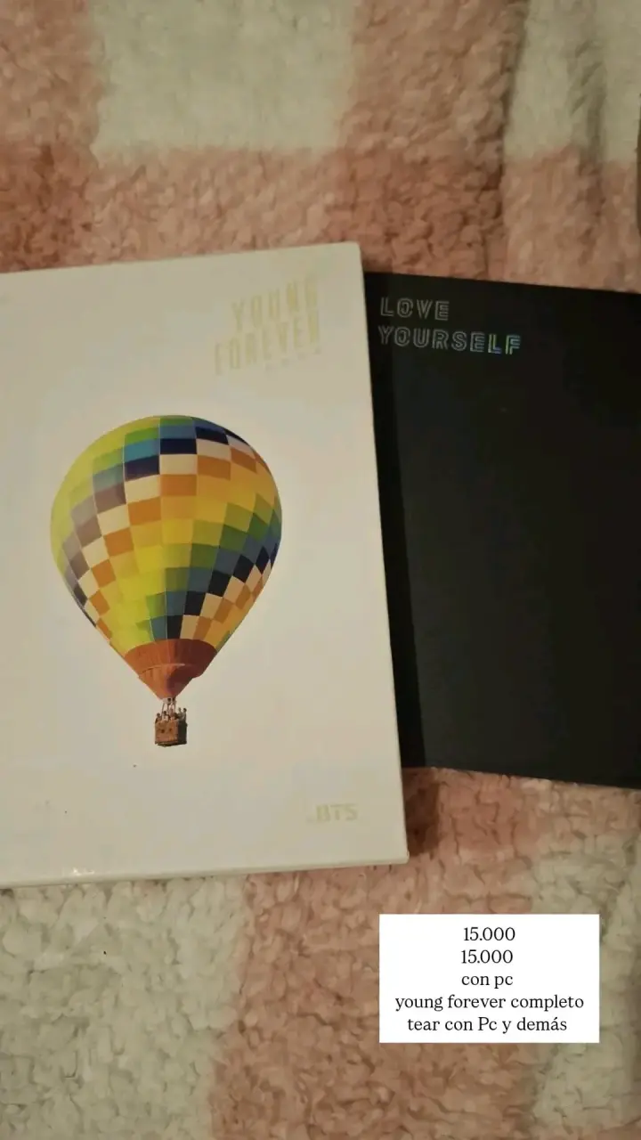 Álbum BTS Love Yourself Con photocard de Jin