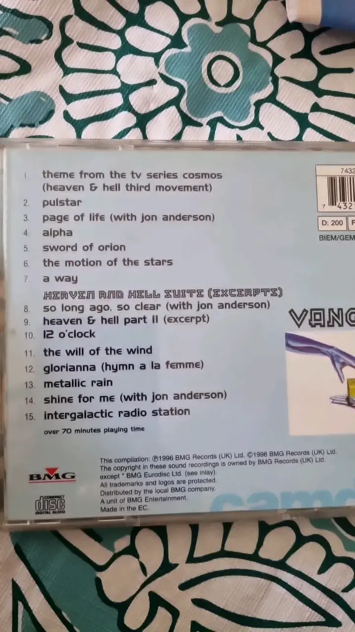 CD de música Vangelis Gift en buen estado - 2