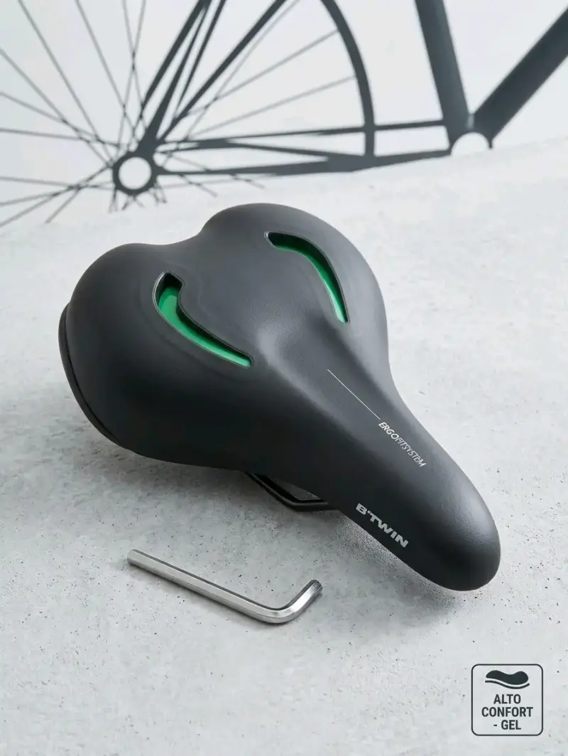 🚴♀️ Asiento Bicicleta B'Twin ErgoFit System - 1