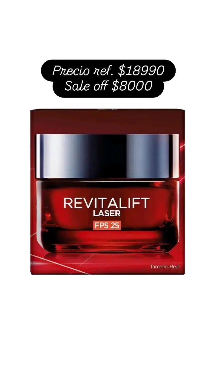 Crema Antiarrugas Revitalift Laser FPS 25