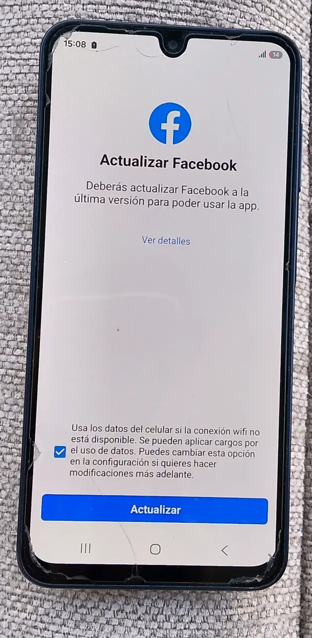 Samsung A16 5G 128GB con detalle en vidrio - 5