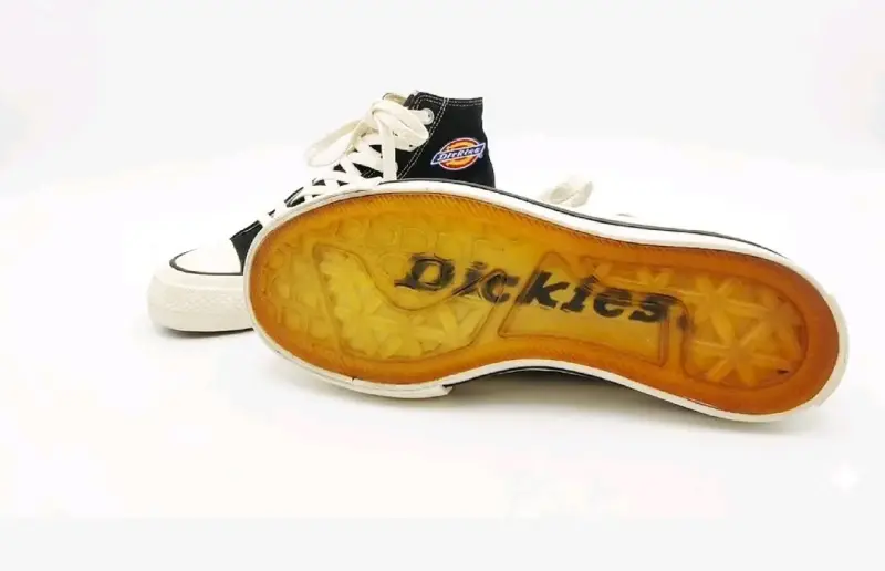 Zapatillas altas negras Dickies con cordones - 2