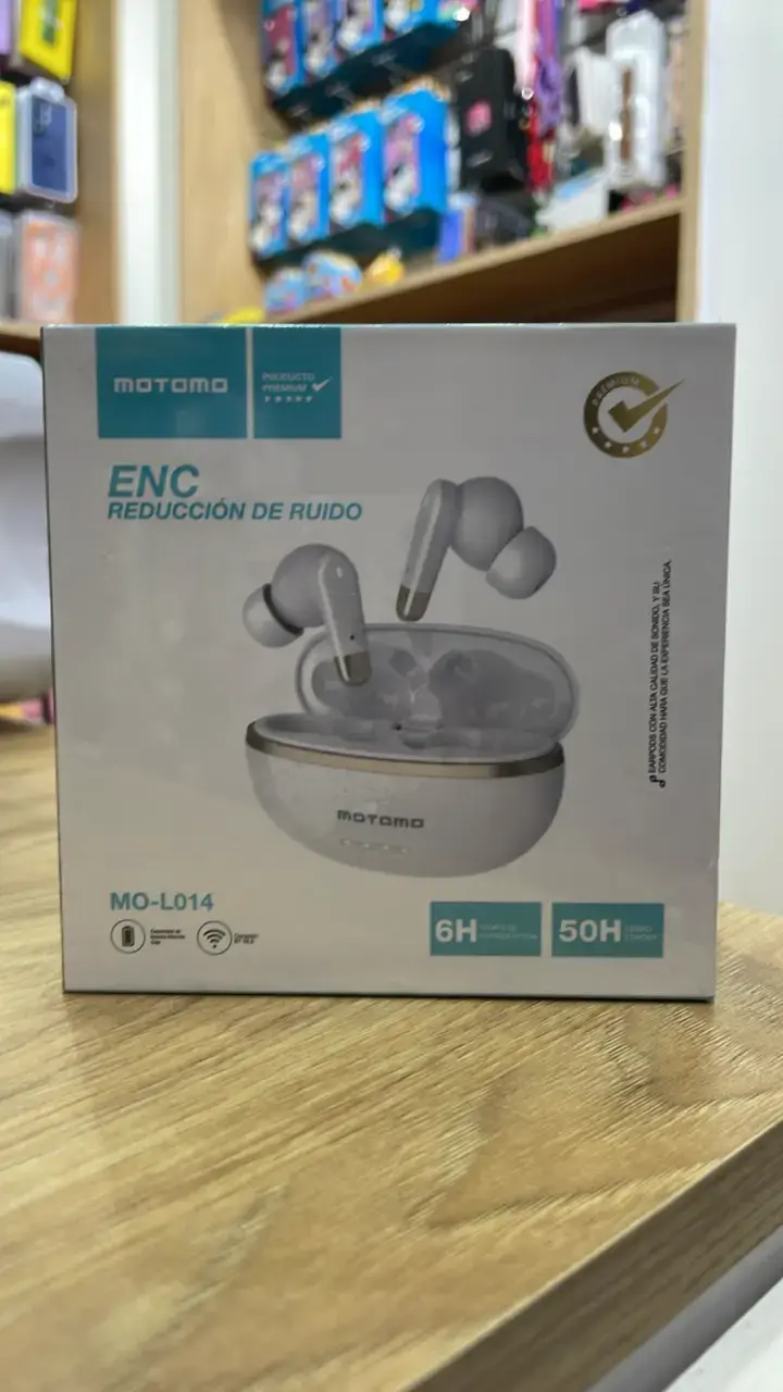 Auriculares Inalámbricos Motomo MO-L014 con Reducción de Ruido - 1