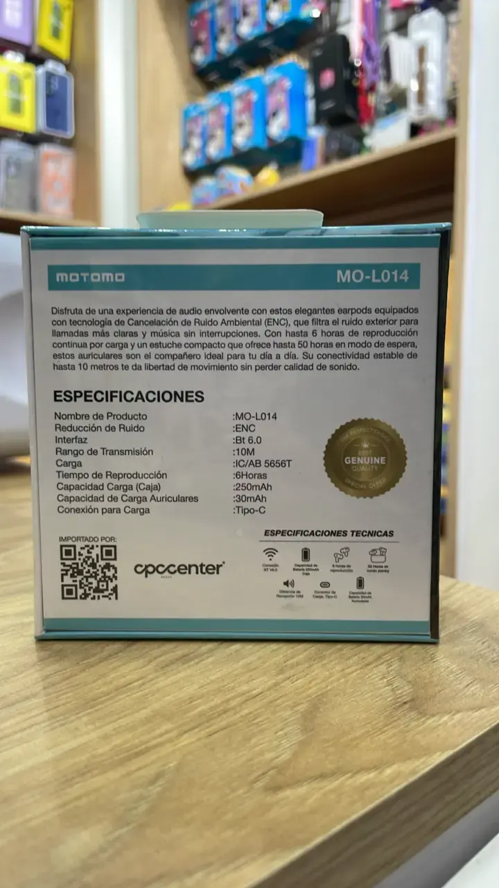 Auriculares Inalámbricos Motomo MO-L014 con Reducción de Ruido - 2