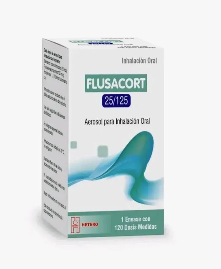 Aerosol para Inhalación Oral Flusacort 25/125