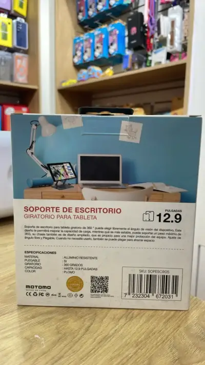 Soporte metálico  para Tablet Motomo - miniatura 3