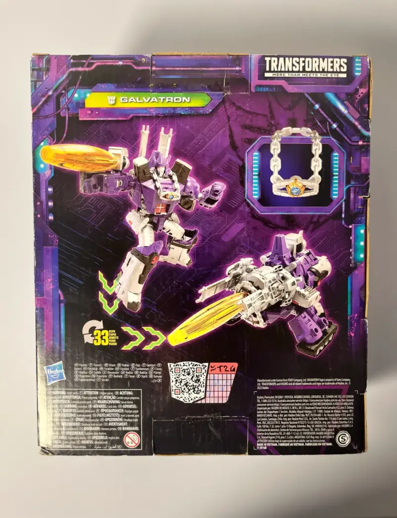 Figura Transformers Legacy Galvatron Leader Class - 2