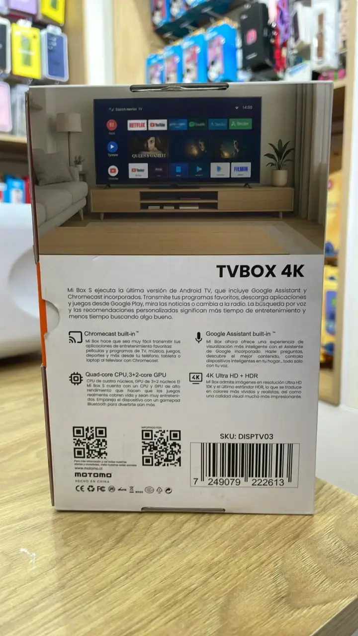 TV Box 4K Motomo 8GB RAM 128GB - 2