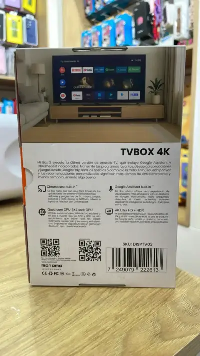 TV Box 4K Motomo 8GB RAM 128GB - miniatura 2